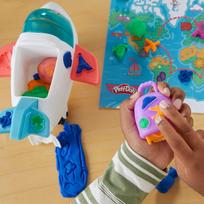 spalvotas play doh - Hasbro Play-Doh Rinkinys „Kelionės lėktuvu“ - 6 nuotrauka