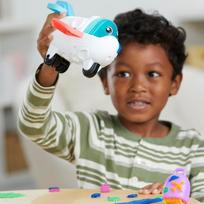 spalvotas play doh - Hasbro Play-Doh Rinkinys „Kelionės lėktuvu“ - 9 nuotrauka