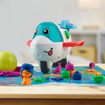 spalvotas play doh - Hasbro Play-Doh Rinkinys „Kelionės lėktuvu“ - 10 nuotrauka