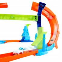 hot wheels garazas - Automobilių trasa Hot Wheels Stunt Corkscrew Jump Champion - 2 nuotrauka