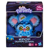 furby - Furby K-Pop Demon Hunters Interaktyvus pliušinis žaislas Furblet Derpy Tiger 7,6 cm - 5 nuotrauka