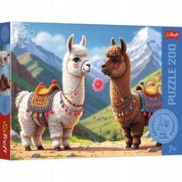 Trefl Colourful Llamas 13356, 200 det.