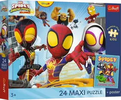 Trefl Spidey Spider Adventures 14391, 24 det.
