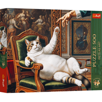 Trefl Premium Plus Pets as Art: His Fluffy Highness, 500 det.