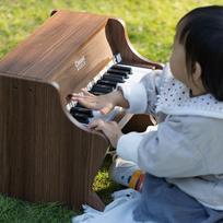 muzikiniai zaislai - Classic World medinis klasikinis pianinas su mokomąja knyga - 8 nuotrauka