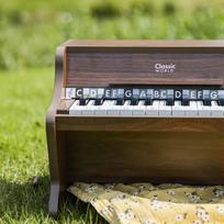 muzikiniai zaislai - Classic World medinis klasikinis pianinas su mokomąja knyga - 9 nuotrauka