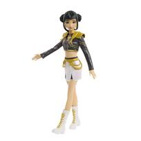 demon hunters - Mattel KPop Demon Hunters Huntr/X Zoey JRN42, 29 cm, aukso - 8 nuotrauka