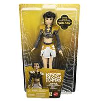 demon hunters - Mattel KPop Demon Hunters Huntr/X Zoey JRN42, 29 cm, aukso - 10 nuotrauka