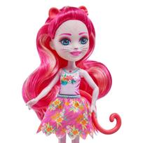 leles enchantimals - Lėlė su priedais Enchantimals Tiger HXB97, 11.6 cm - 5 nuotrauka