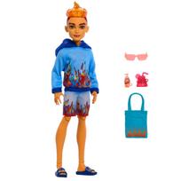monster high - Lėlė berniukas, su priedais Mattel Monster High Scare-Adise Island Heath Burns HRP69, 30 cm - 3 nuotrauka
