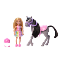 barbie chelsea - Lėlė su priedais Mattel Barbie Chelsea HTK29, 12 cm - 3 nuotrauka
