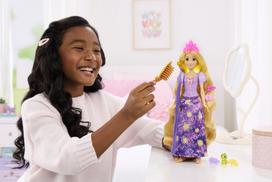 interaktyvios leles - Mattel Disney Princess Auksaplaukė (Rupunzel) interaktyvi lėlė JHL46 - 2 nuotrauka