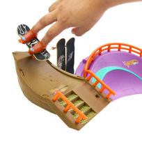 hot wheels parkingas - Mattel Hot Wheels Skate Octopark Rampų Rinkinys, Violetinė (Purple) - 3 nuotrauka