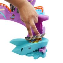 hot wheels parkingas - Mattel Hot Wheels Skate Octopark Rampų Rinkinys, Violetinė (Purple) - 4 nuotrauka