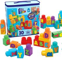 mega bloks - Mattel Mega Bloks Kaladėlių Rinkinys ABC (30 det.) HRR60 - 2 nuotrauka
