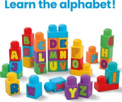 mega bloks - Mattel Mega Bloks Kaladėlių Rinkinys ABC (30 det.) HRR60 - 6 nuotrauka