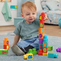 mega bloks - Mattel Mega Bloks Kaladėlių Rinkinys ABC (30 det.) HRR60 - 7 nuotrauka