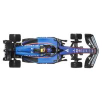 f1 modeliukai - HOT WHEELS PREMIUM F1 Williams Carlos Sainz bolidas 55 (JKD85) - 3 nuotrauka