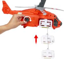 matchbox mattel - MATCHBOX sraigtasparnis, HXM74, balta/raudona (white/red) - 4 nuotrauka
