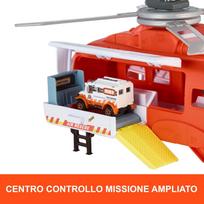 matchbox mattel - MATCHBOX sraigtasparnis, HXM74, balta/raudona (white/red) - 6 nuotrauka