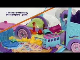 leliu kemperis - Mattel Polly Pocket Pet Mobile Adventure JCC22 žaidimų rinkinys - 2 nuotrauka
