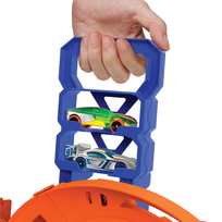 garazas - Mattel Hot Wheels Whip Around Raceway, HTK17 - 3 nuotrauka
