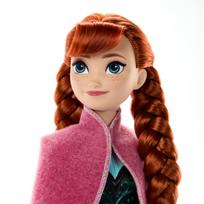 leles - Mattel Lėlė Disney Frozen Ana su magišku sijonu HTG24 - 3 nuotrauka