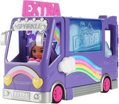 leliu autobusas - Mattel Barbie Extra Minibus - 7 nuotrauka