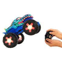 zaislai monster - Mattel Hot Wheels RC automodelis Mega Wrex (JBD90) - 4 nuotrauka