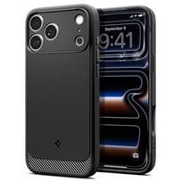 magsafe - Spigen Rugged Armor MagSafe dėklas skirtas Apple iPhone 18 Pro / 17 Pro - Matinis juodas (Matte Black) - 5 nuotrauka