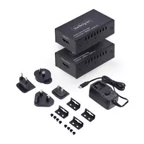 av hdmi laidas - StarTech 4K50IC-EXTEND-HDMI AV signalo ilgintuvas Juodas (Black) - 2 nuotrauka
