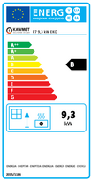 ketaus krosnele - KAWMET P7 9.3kW ECO (Ketaus) - 5 nuotrauka