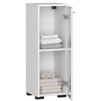pastatoma vonios spintele - Vonios spintelė NORE Fin S30, balta (White) - 4 nuotrauka