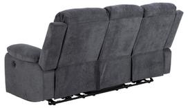reglaineris - Actona Mora 3-vietė sofa reglaineris, tamsiai pilka (Dark Gray) - 4 nuotrauka
