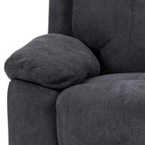reglaineris - Actona Mora 3-vietė sofa reglaineris, tamsiai pilka (Dark Gray) - 7 nuotrauka