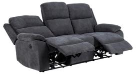 reglaineris - Actona Mora 3-vietė sofa reglaineris, tamsiai pilka (Dark Gray) - 8 nuotrauka