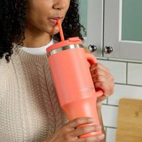 contigo streetville - Contigo Streetville Tumbler, 1.2 l, Koralų (Coral) - 3 nuotrauka