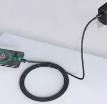 usb c laidas 60w - AUKEY LLTSN1030407 USB-C TO USB-C CB-CD45/0.9M - 4 nuotrauka