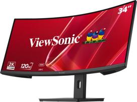 monitorius 32 coliu - ViewSonic VA3420C-2 34", UWQHD, VA, 120Hz, lenktas, USB-C, KVM - 5 nuotrauka