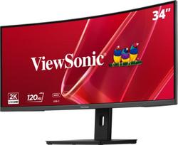 monitorius 32 coliu - ViewSonic VA3420C-2 34", UWQHD, VA, 120Hz, lenktas, USB-C, KVM - 6 nuotrauka