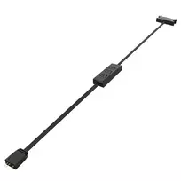 argb controller - Akasa Vegas AK-RLC-01 RGB valdiklio laidas Juodas (Black) - 3 nuotrauka