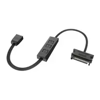 argb controller - Akasa Vegas AK-RLC-01 RGB valdiklio laidas Juodas (Black) - 4 nuotrauka