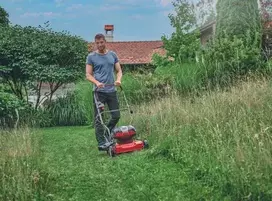 akumuliatorine zoliapjove - Einhell GE-CM 36/48 Li M-Solo - 8 nuotrauka