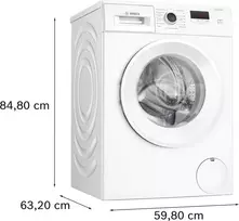 senukai skalbimo masinos - Bosch WGE02420 Serie 2 Baltas (White) - 3 nuotrauka
