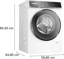 skalbimo masinos 10 kg - Bosch WGB256A41 Balta (White) - 6 nuotrauka