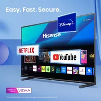 wi fi televizoriai - Hisense 40A5Q - 2 nuotrauka