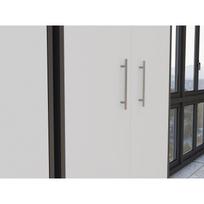 balta spinta - Lentyna Top E Shop Oliv 2D, Antracitas (Anthracite)/Balta (White) - 4 nuotrauka