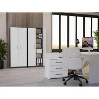 balta spinta - Lentyna Top E Shop Oliv 2D, Antracitas (Anthracite)/Balta (White) - 7 nuotrauka