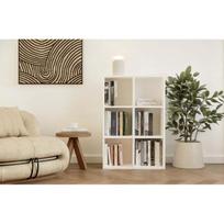 knygu lentyna - Pastatoma lentyna Top E Shop Malax Mini 2x3, balta (White) - 4 nuotrauka