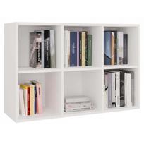 knygu lentyna - Pastatoma lentyna Top E Shop Malax Mini 2x3, balta (White) - 7 nuotrauka
